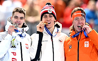 Łyżwiarstwo szybkie. Srebrny medal Semirunnija Łyżwiarstwo szybkie. Srebrny medal Semirunnija